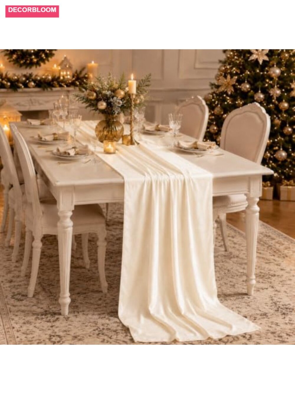 Velvet Table Runner 28x120 Christmas Holiday Dining Decor